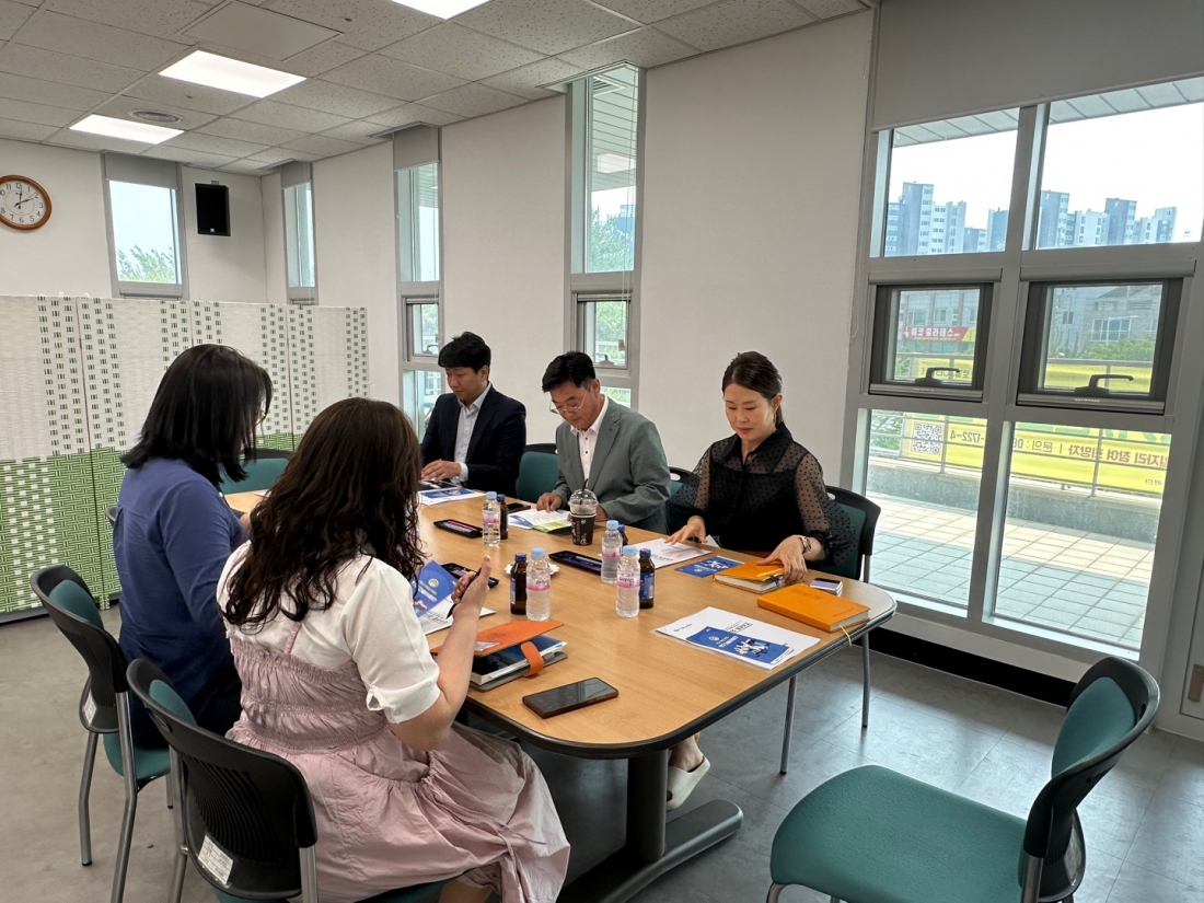 충북도, 완주군 공통세탁지원사업 벤치마킹 방문