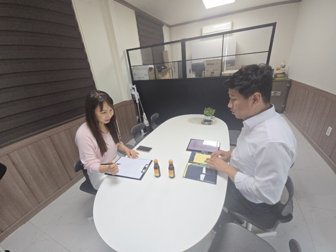 전북식품산업일자리센터 기업 현장 간담회